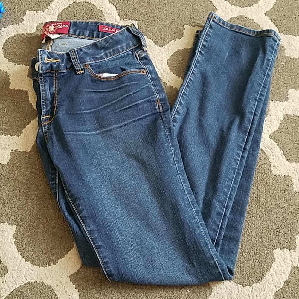 Lucky brand lola straight jeans